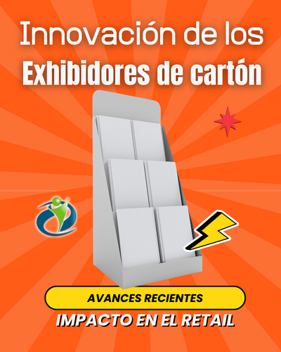 exhibidores de cartón, ideas display, displays de carton en México